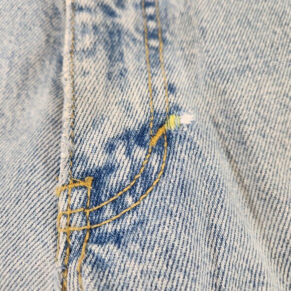 Vintage 90s Guess Jeans Light Wash Tapered XXS - Picture 3 of 14